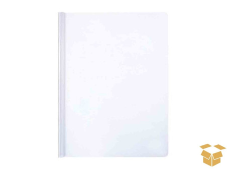 PASTA CANALETA TRANSPARENTE A4 PP C/10