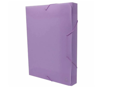 PASTA ABA ELASTICO LILAS LOLIPOP A4