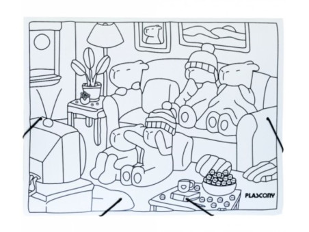 PASTA ABA ELASTICO CAPIVARA A4