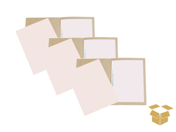 PASTA GRAMPO PAPELAO BRANCA...