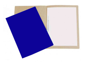 PASTA GRAMPO PAPELAO AZUL-AV