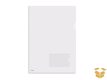 PASTA L A4 TRANSPARENTE...