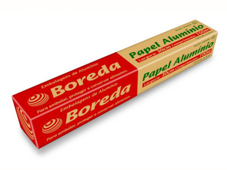 PAPEL ALUMINIO 45CMX  7,5MTS.-AV