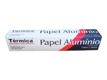 PAPEL ALUMINIO 30CMX100MT...