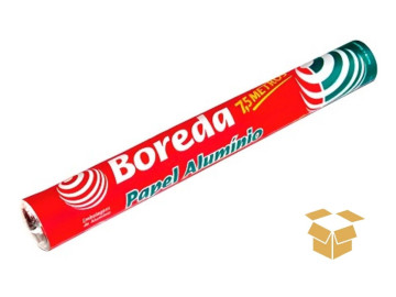 PAPEL ALUMINIO 30CMX  7,5...