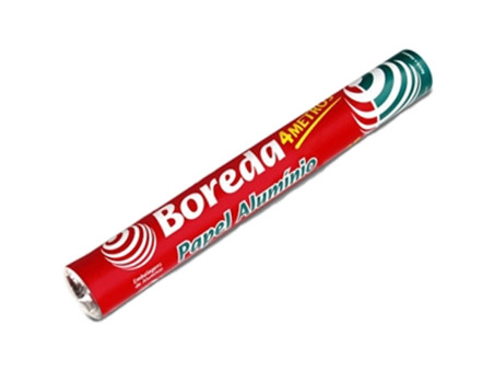 PAPEL ALUMINIO 30CMX  4MT. -AV