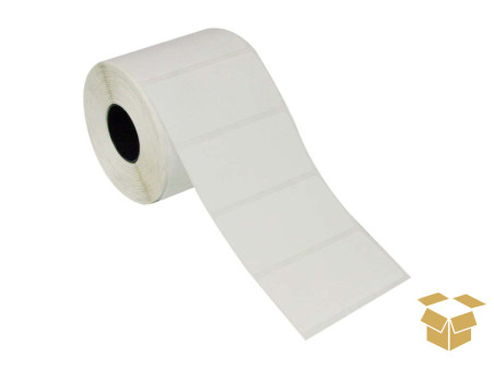 ETIQUETA BALANCA 40X40 BRANCA 535X4ROLOS
