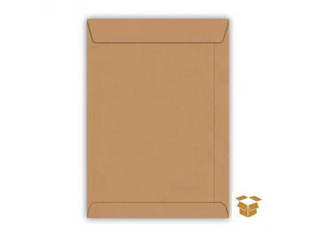 ENVELOPE 260X360 KRAFT 80G.C/100