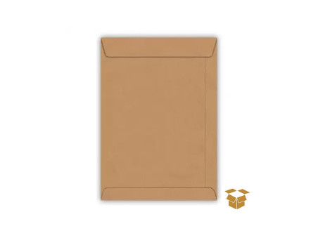 ENVELOPE 162X229 KRAFT 80G.C/100