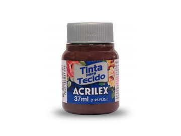 TINTA TECIDO TERRA QUEIMADA...