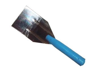 ESPATULA CURVA EM ACO INOX