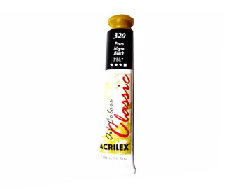 TINTA OLEO PRETO 20ML-320