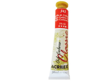 TINTA OLEO VERMELHO CADMIO...