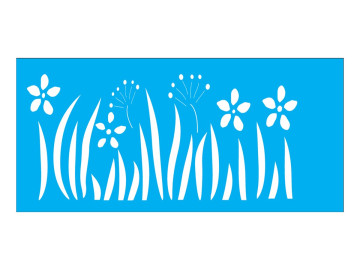 STENCIL JARDIM 10X30 0739