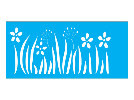 STENCIL JARDIM 10X30 0739