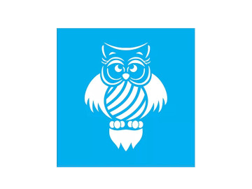 STENCIL CORUJA LISTRADA...