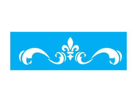 STENCIL ARABESCO BRASADO 10X30 0105