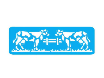 STENCIL VACAS 32X14 -1145