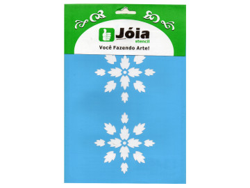 STENCIL FLOR 15X20CM - JC854