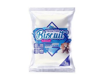 MASSA BISCUIT BRANCO C/1 KG.