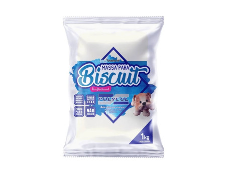 MASSA BISCUIT BRANCO C/1 KG.