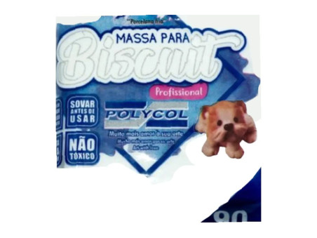 MASSA BISCUIT BRANCO 90GRS.
