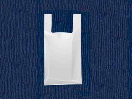 SACOLA 60X75 BRANCA VIRGEM C/5K.