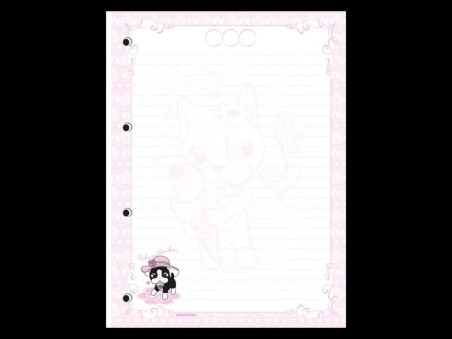 CADERNO FICHARIO  80F.REBECCA BONBON