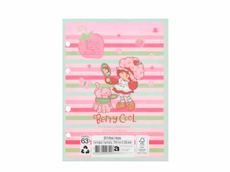 CADERNO FICHARIO  80F.MORANGUINHO