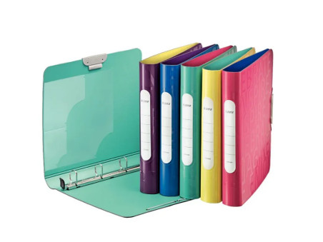 FICHARIO ARGOLADO CORES FLASH S/FOLHAS