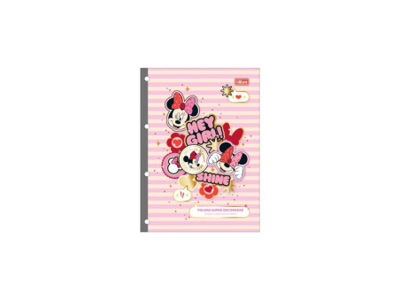 CADERNO FICHARIO  80F.MINNIE 63G.