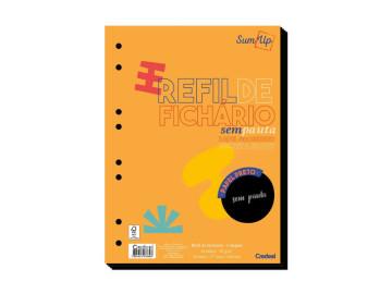 CADERNO FICHARIO  40F.PRETO...