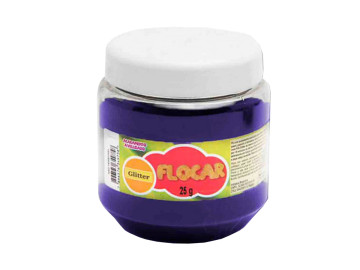 PO FLOCAR ROXO 25G.