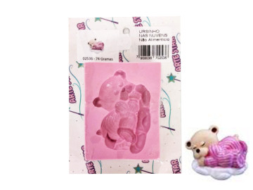 MOLDE SIL.URSO NAS NUVENS 74G.