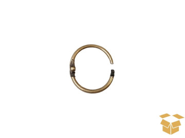 ARGOLA ARTICULADA 20MM OURO...