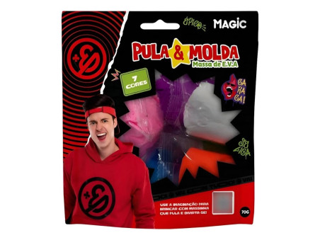 MASSA EVA 07 CORES 70G.ENALDINHO+ADESIV.