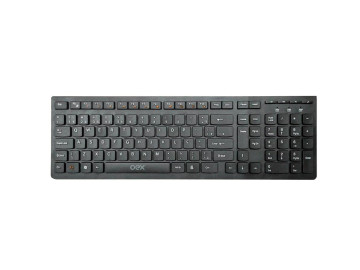 TECLADO USB FLAT SLIN PRETO...