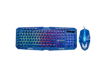 TECLADO USB GAMER SONIC LETRON