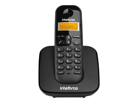 TELEFONE SEM FIO PRETO C/IDENTIFICADOR