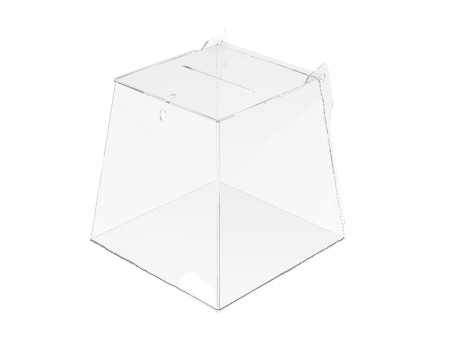 URNA ACRILICA PIRAMIDAL 20X17X13 P