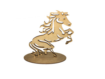 APLIQUE MDF CAVALO 12CM.