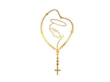 APLIQUE MDF TERCO 12CM.