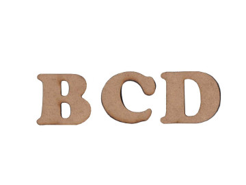 LETRAS ALFABETO MDF...