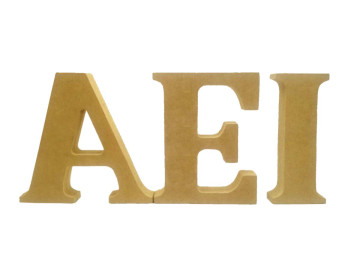 LETRAS ALFABETO MDF VOGAIS...