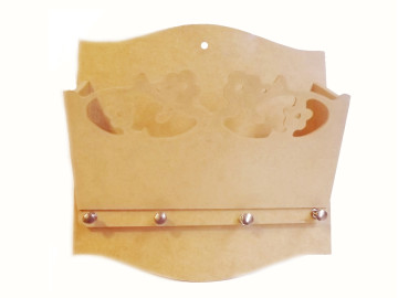 PORTA CHAVES MDF 22X18 VAZADO