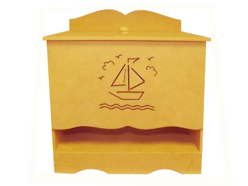 PORTA FRALDA MDF BARCO...