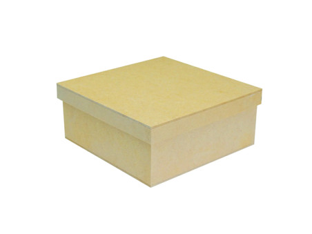 CAIXA MDF 20X20X07CM.C/DOBRADICA
