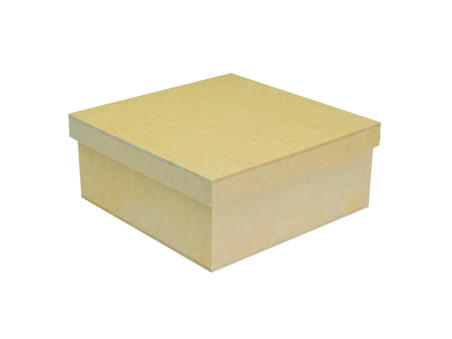 CAIXA MDF 25X25X08CM.C/DOBRADA