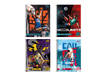 CADERNO UNIV. 80F.1M.DO IT CD.