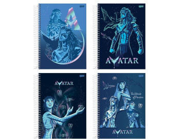 CADERNO UNIV. 80F.1M.AVATAR...